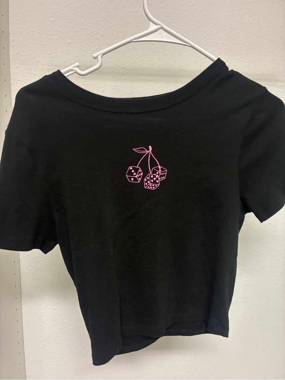 No Boundaries Black Pink Cherry Dice Graphic 🎲🩷